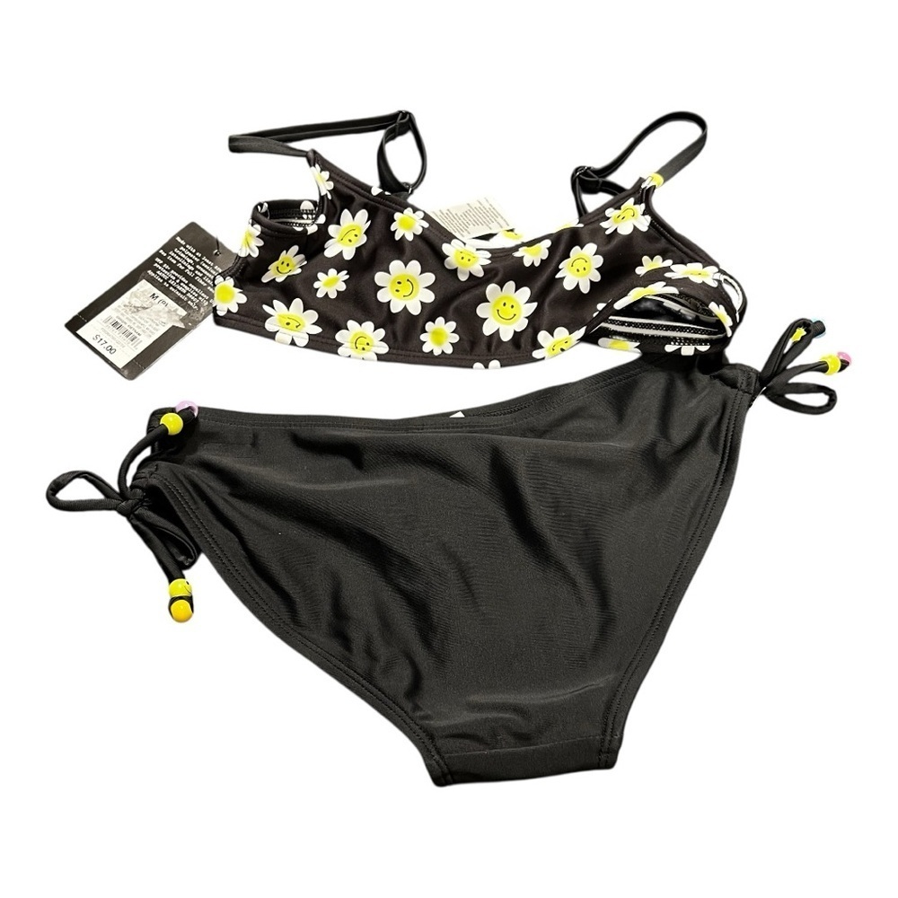 ❤️3/$15 NWT Art & Class Black Floral Bikini Set